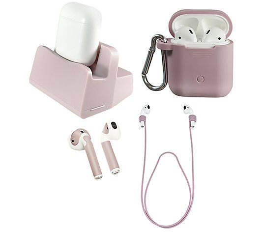 Apple with Wireless Charging Case and Accessories Bundle - QVC.com