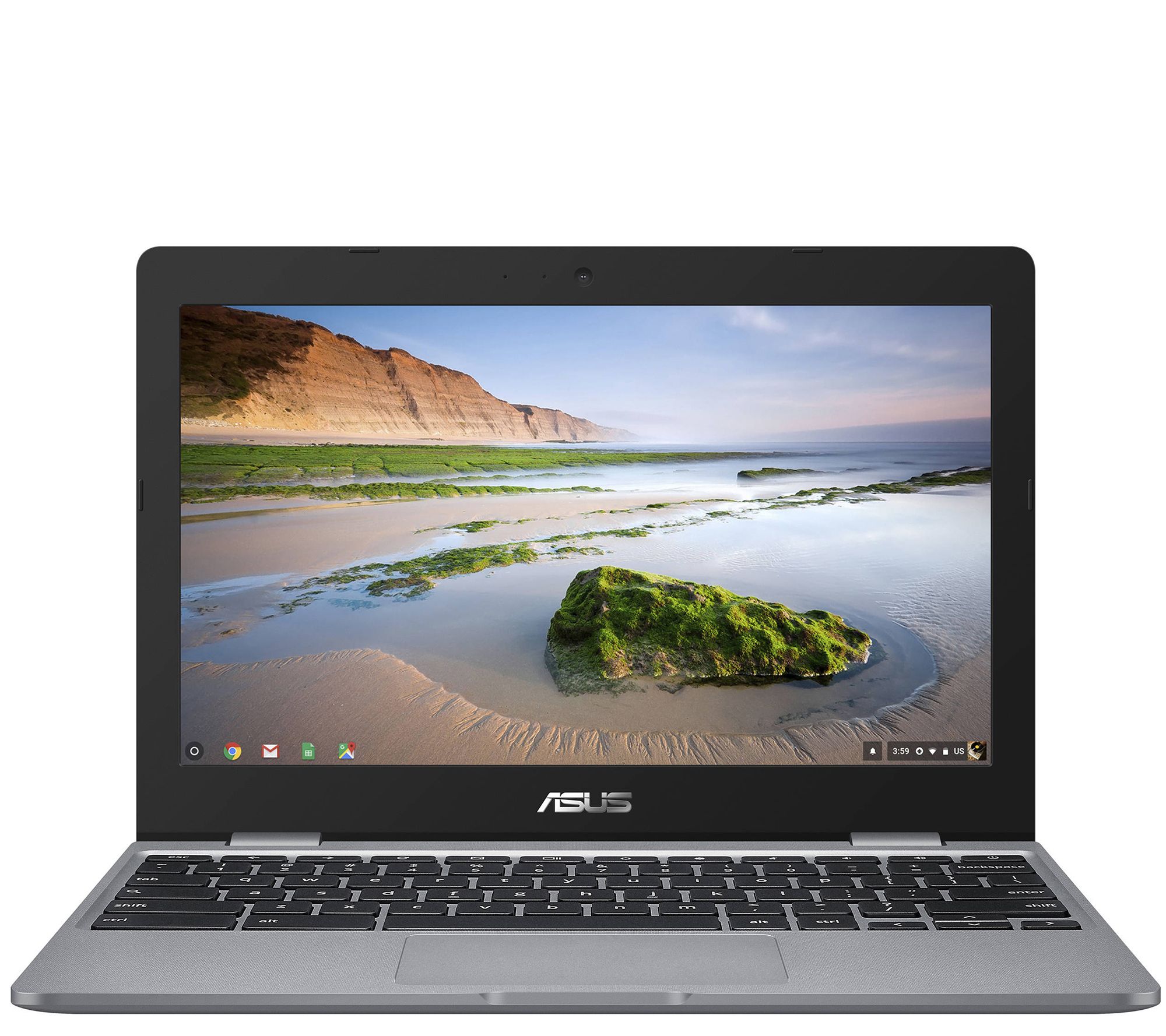 ASUS 11.6" Chromebook Intel Laptop 4GB RAM32GBeMM - QVC.com