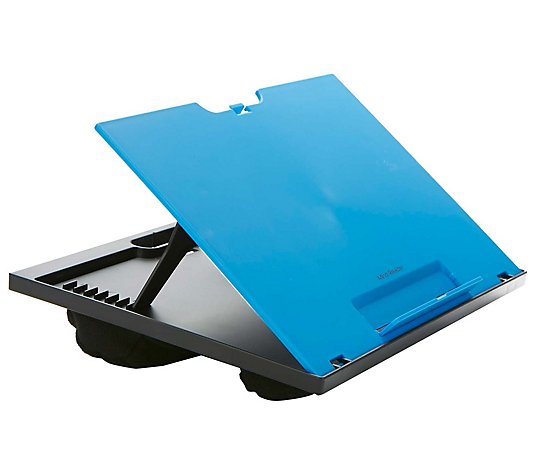 Mind Reader Adjustable 8-Position Lap Top Deskwith Cushions
