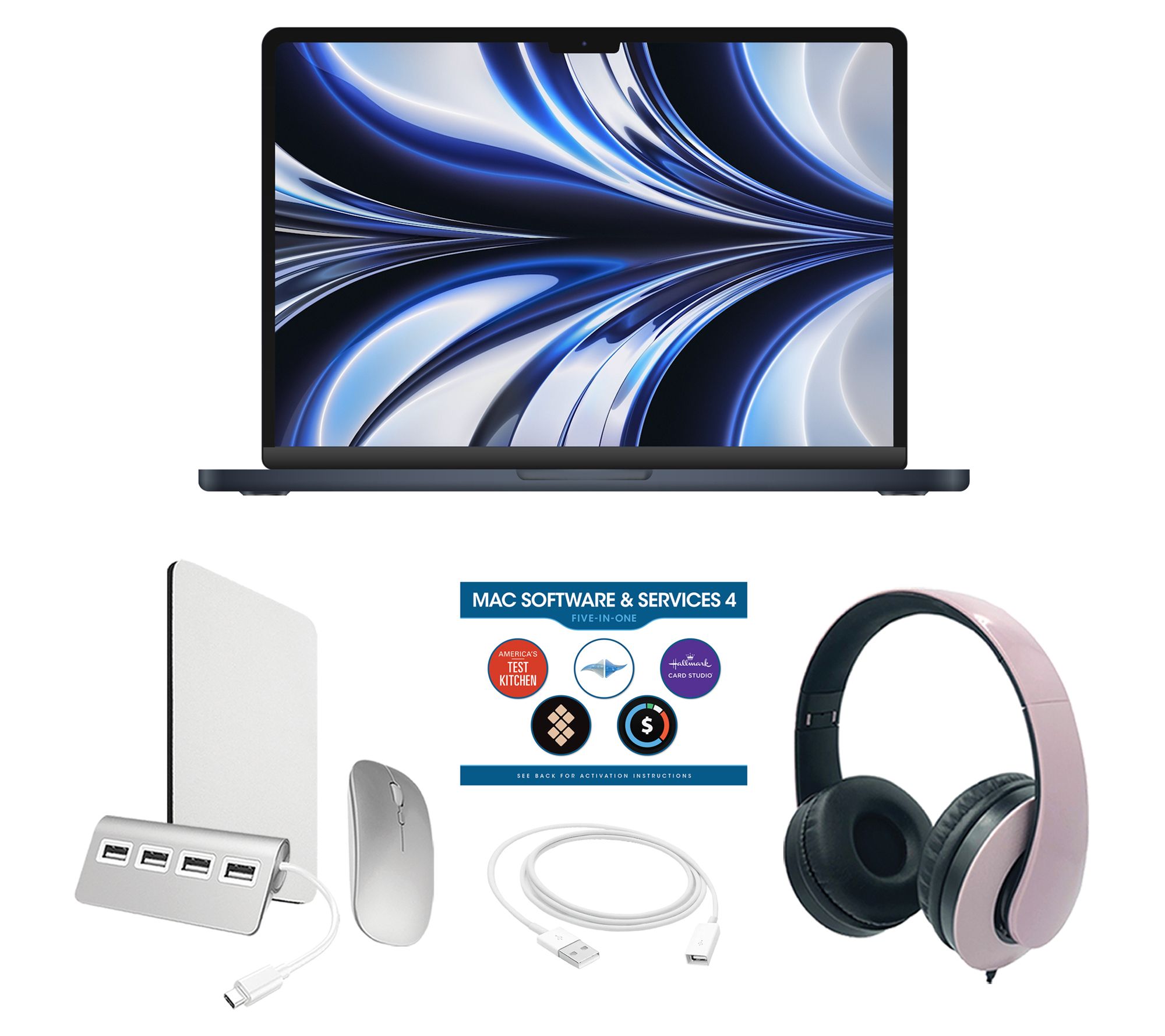 Apple MacBook Air 13" Laptop M2 512GB with Voucher and Accessories