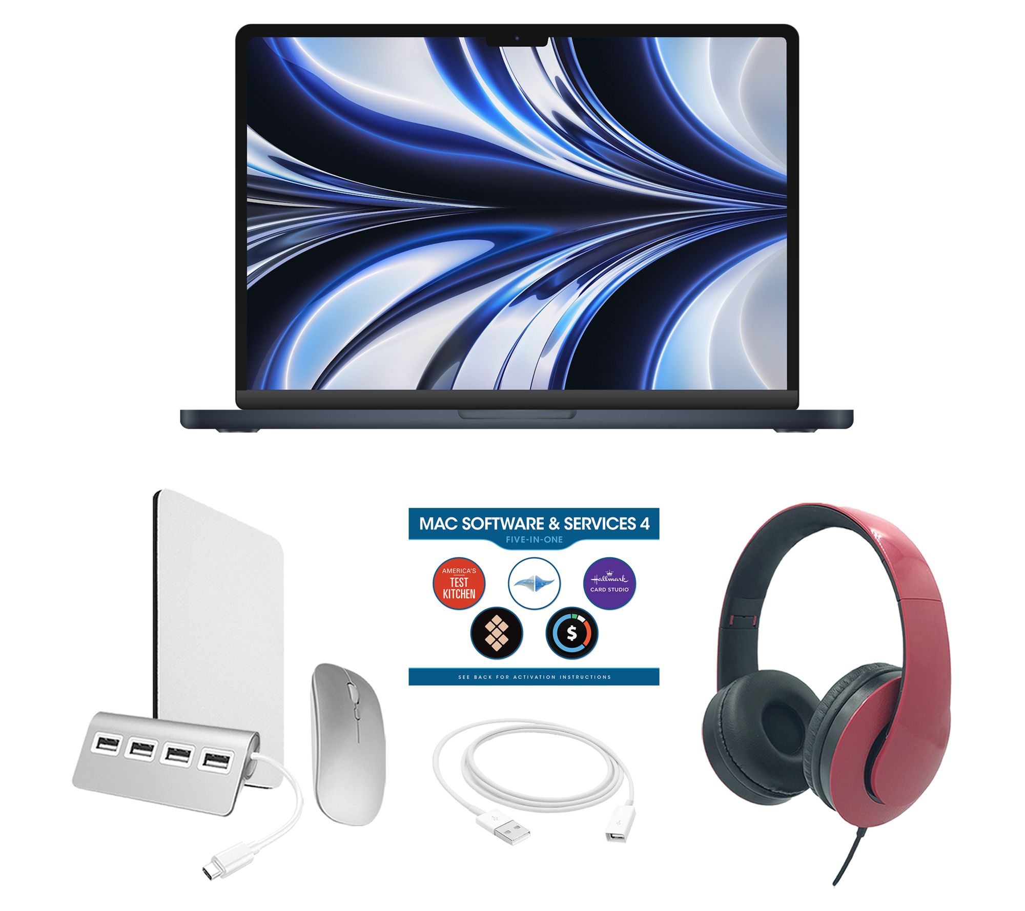 Apple MacBook Air 13" Laptop M2 512GB with Voucher and Accessories