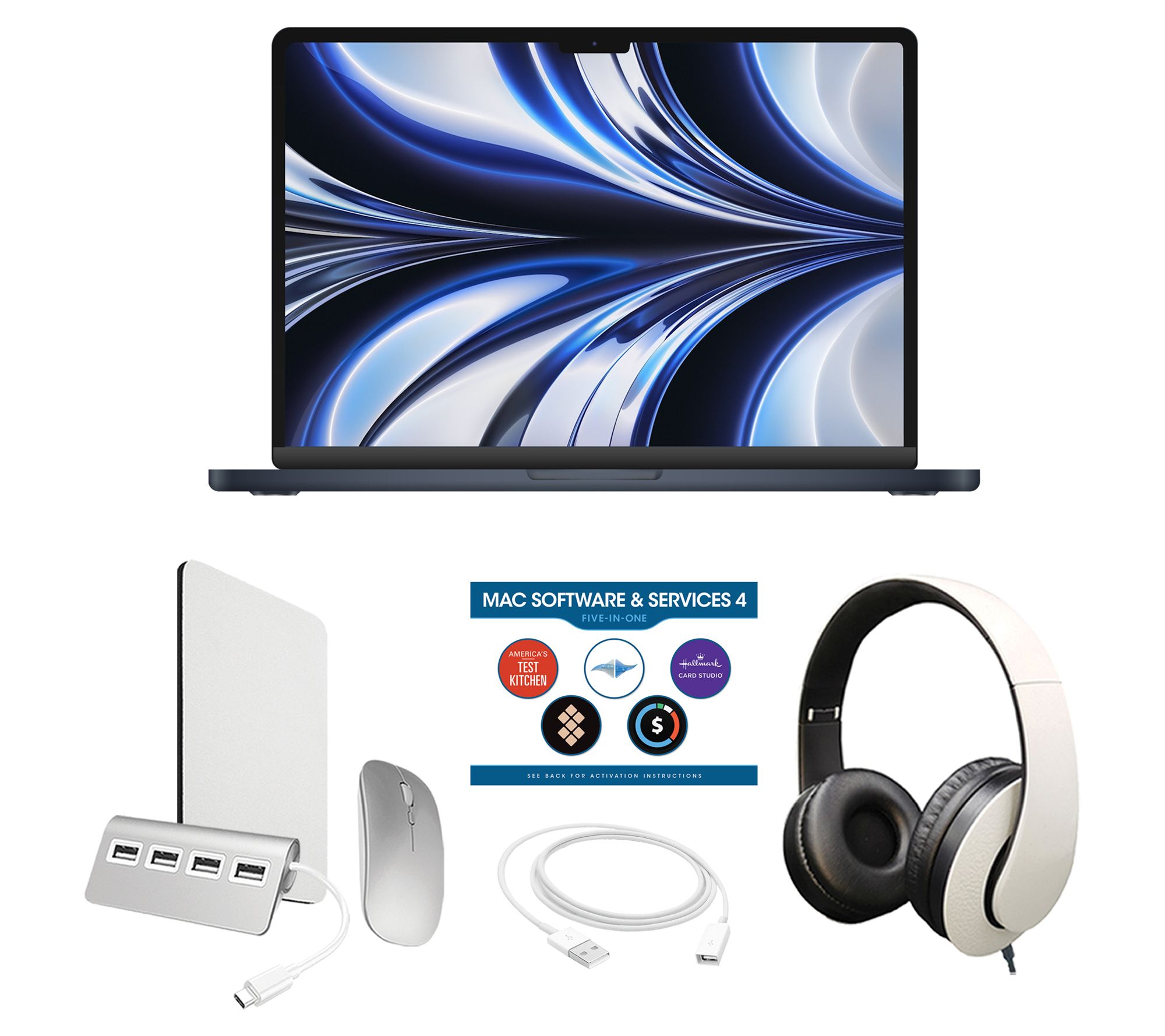 Apple MacBook Air 13" Laptop M2 512GB with Voucher and Accessories