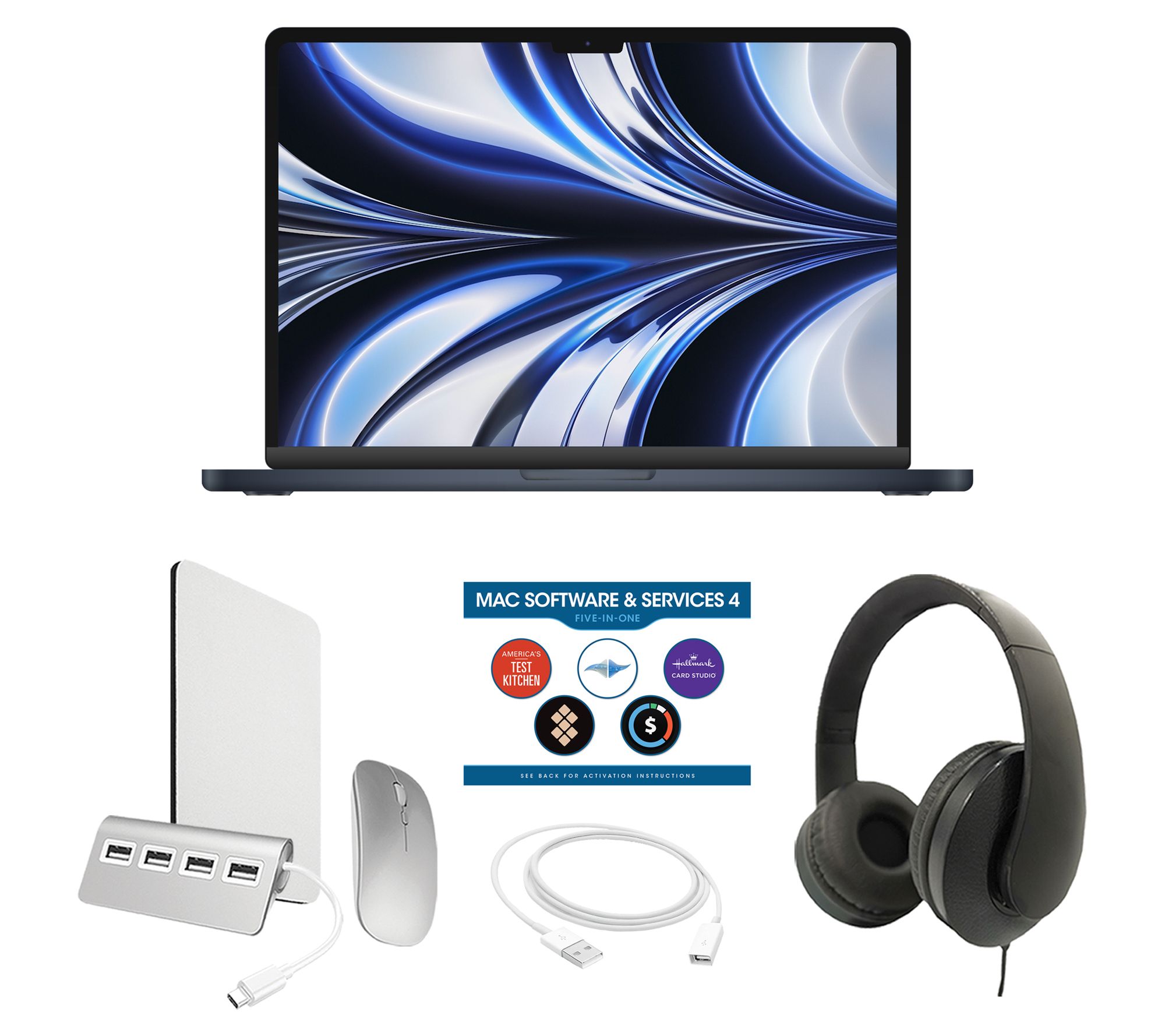 Apple MacBook Air 13" Laptop M2 512GB with Voucher and Accessories