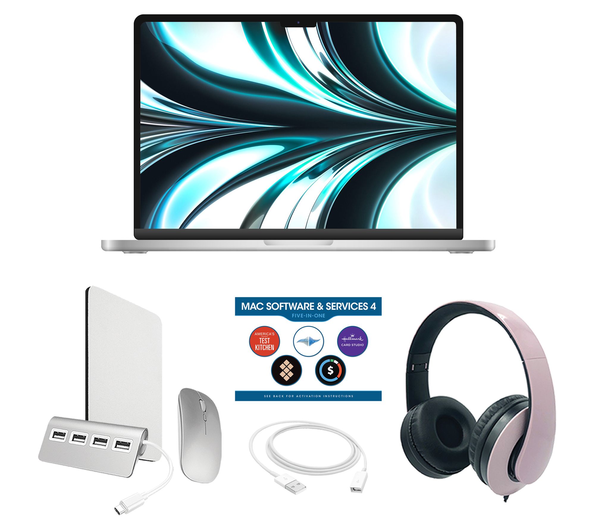 Apple MacBook Air 13" Laptop M2 512GB with Voucher and Accessories