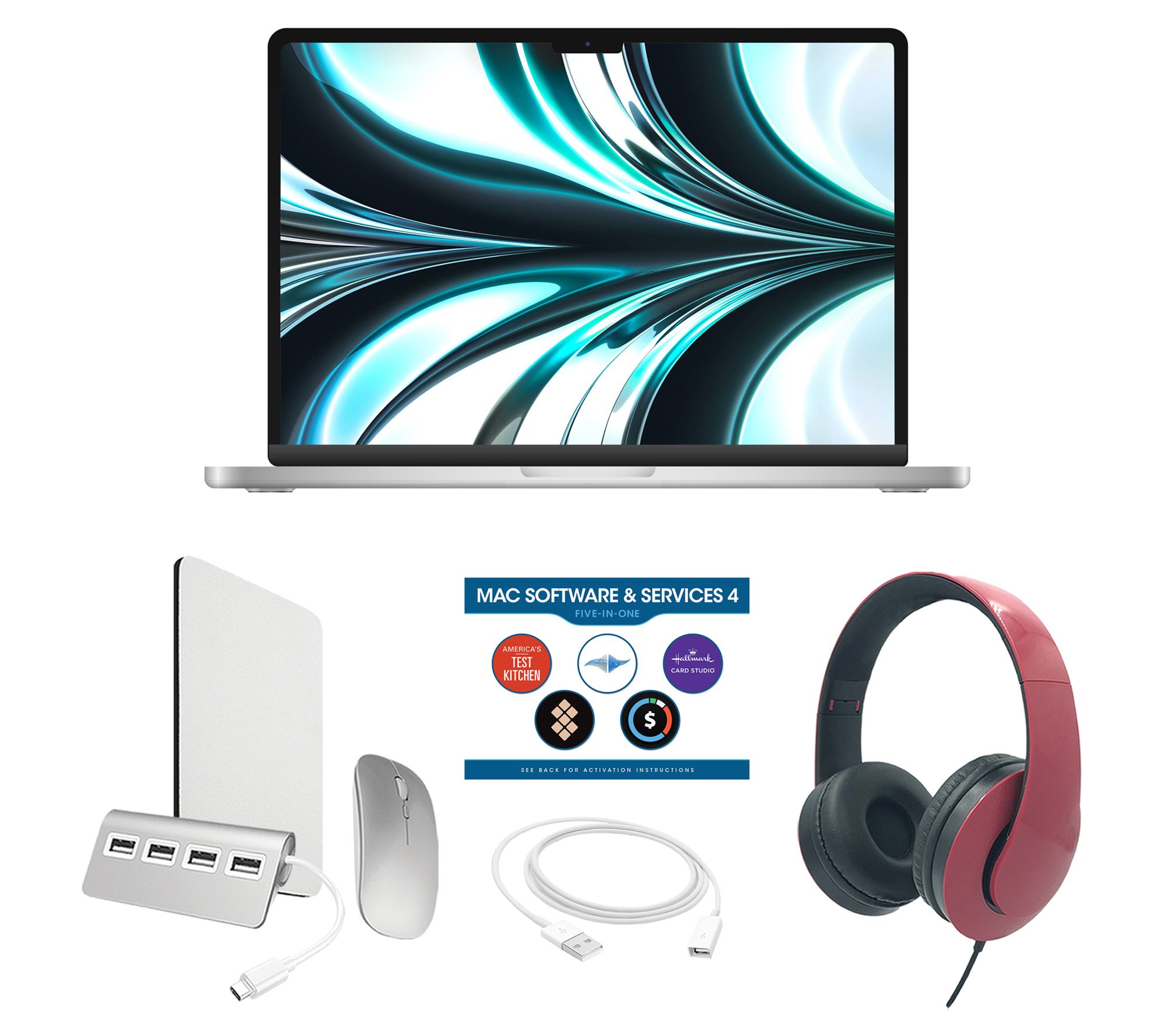 Apple MacBook Air 13" Laptop M2 512GB with Voucher and Accessories