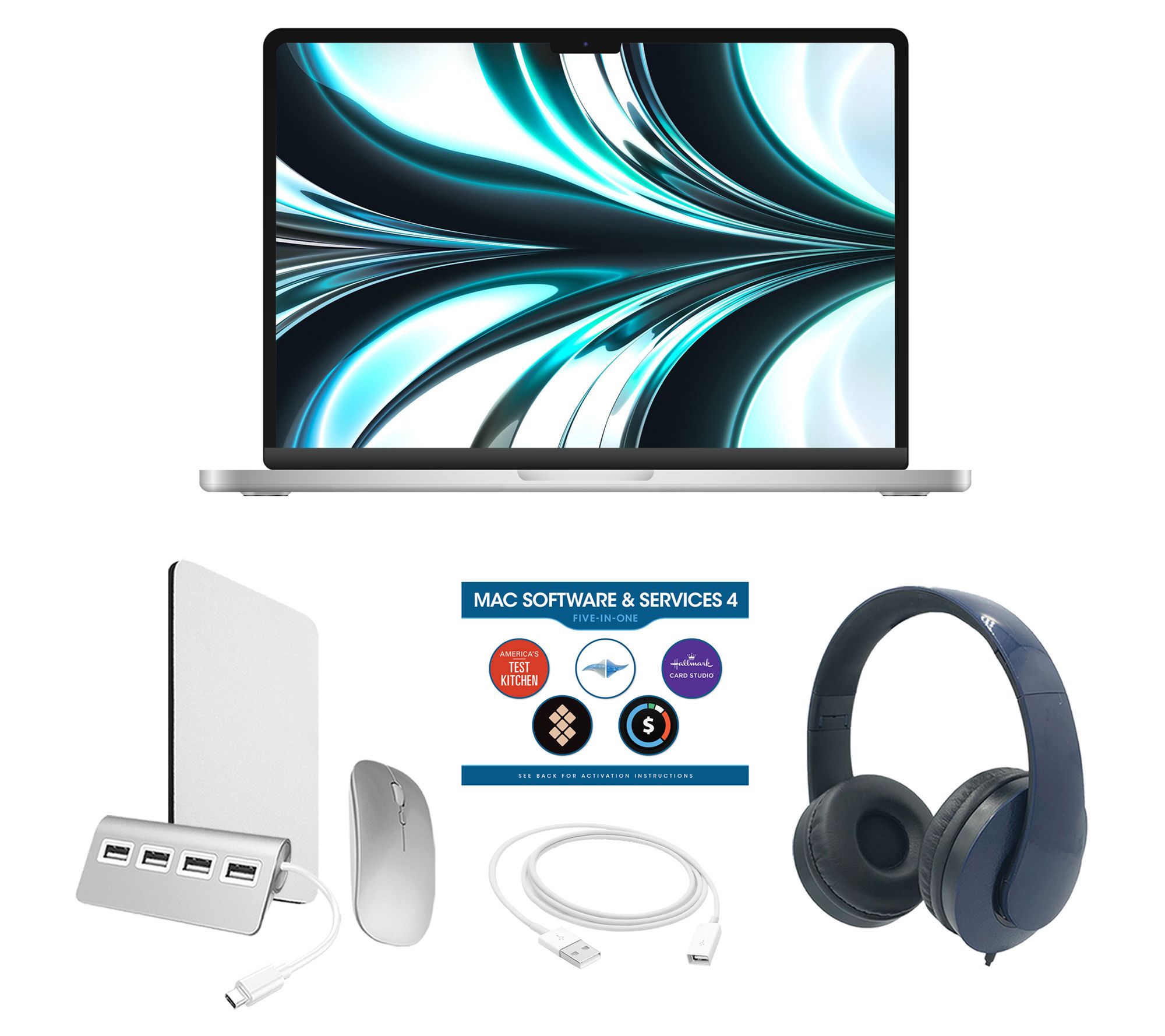 Apple MacBook Air 13" Laptop M2 512GB with Voucher and Accessories