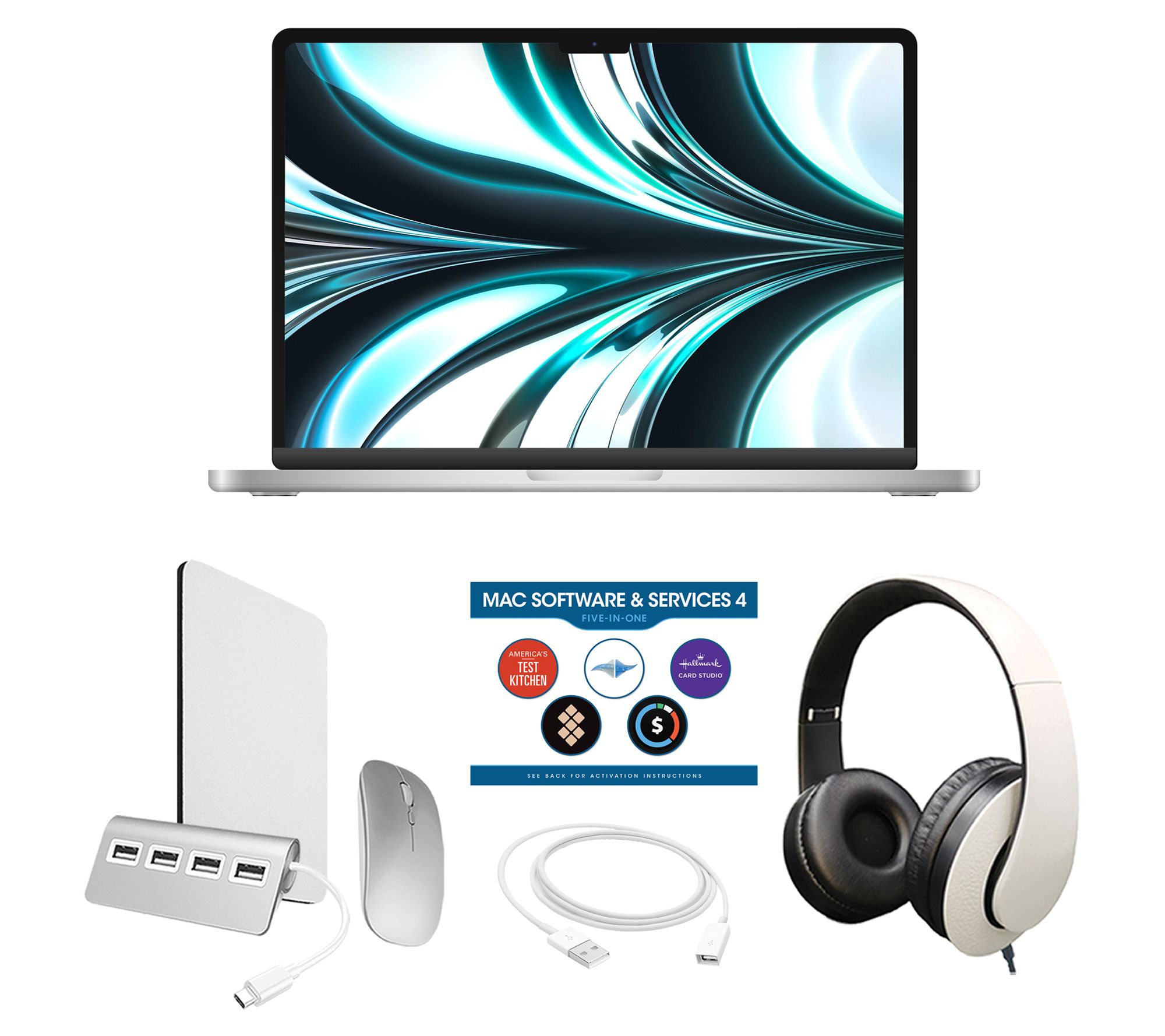 Apple MacBook Air 13" Laptop M2 512GB with Voucher and Accessories