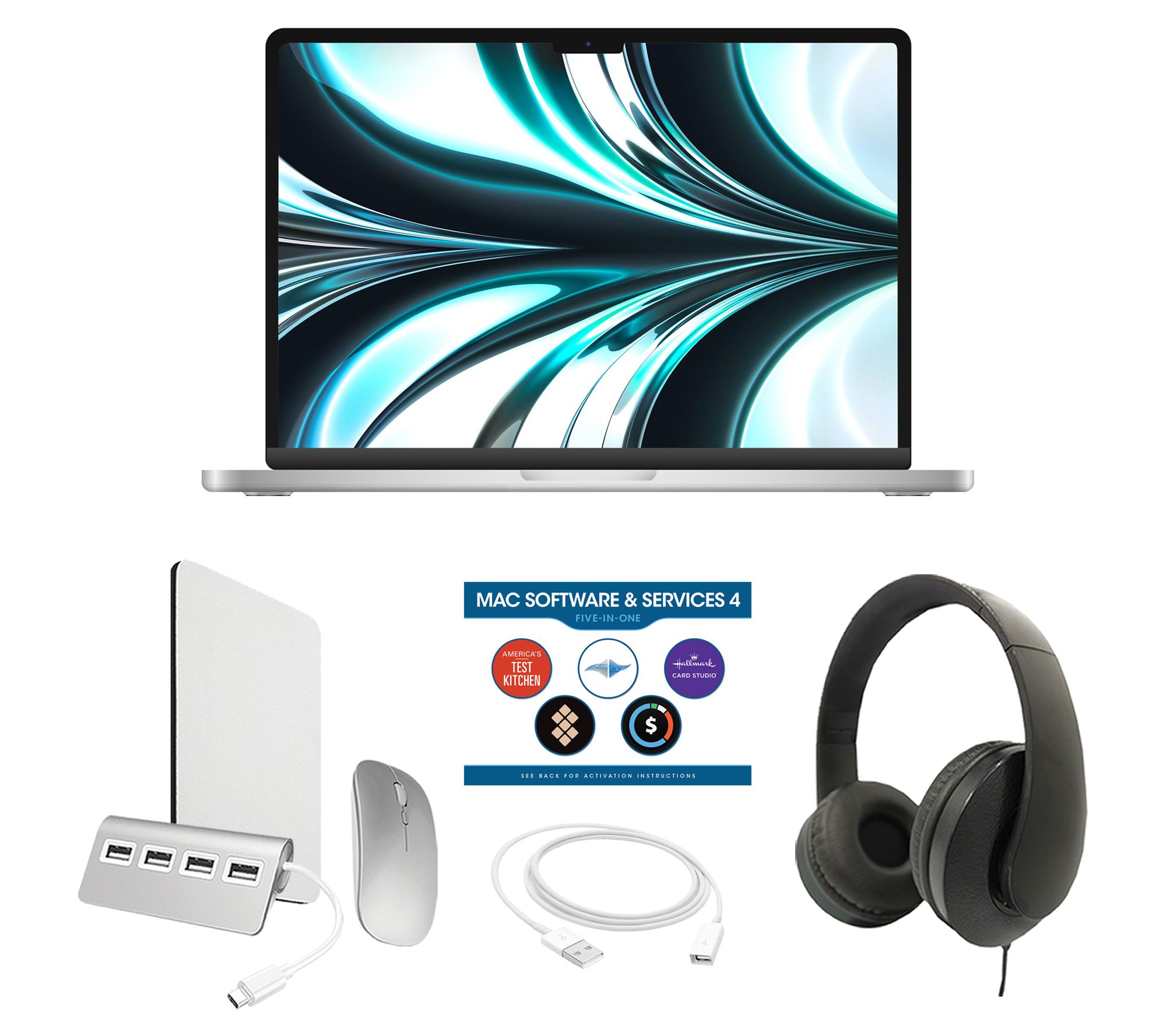 Apple MacBook Air 13" Laptop M2 512GB with Voucher and Accessories