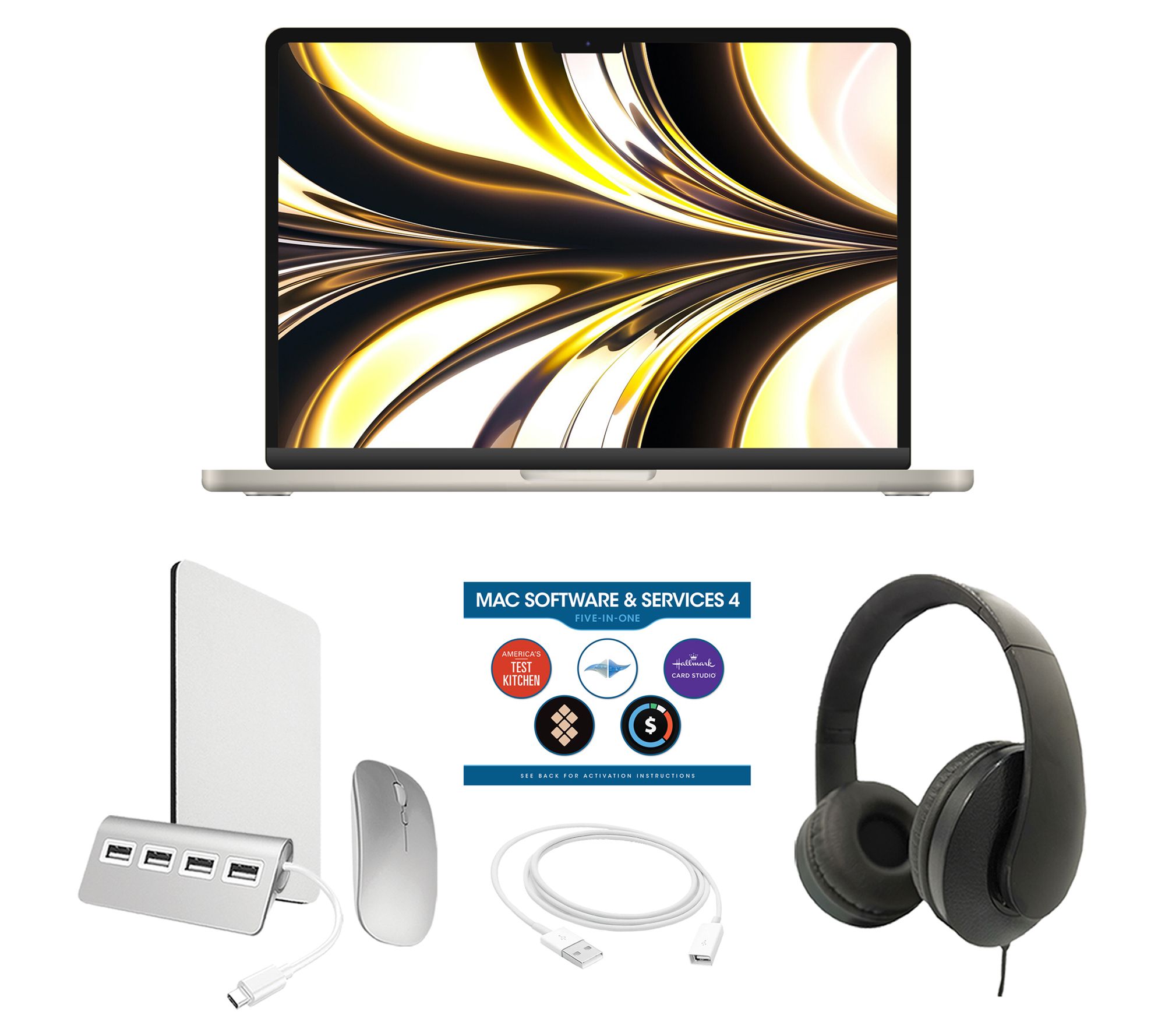 Apple MacBook Air 13" Laptop M2 512GB with Voucher and Accessories