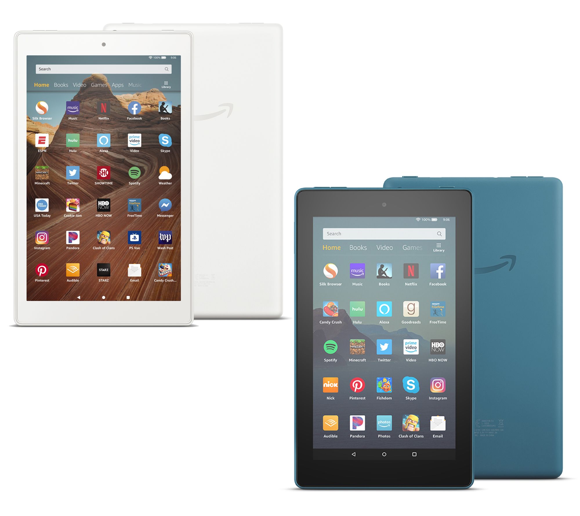 Amazon Fire 10" and 7" Tablet with Software Vouchers