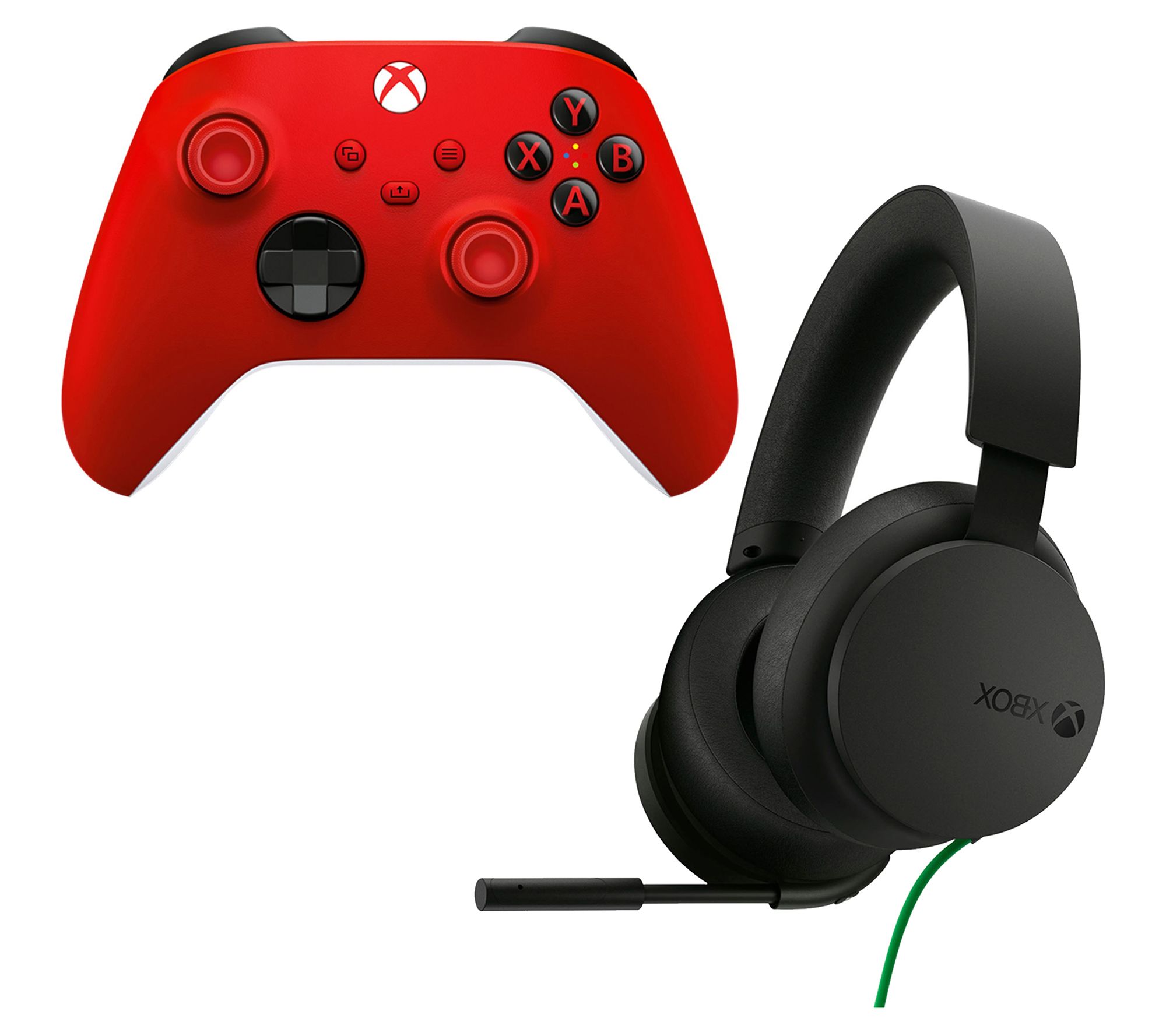 Xbox Wireless Controller w/ Xbox Stereo Headset