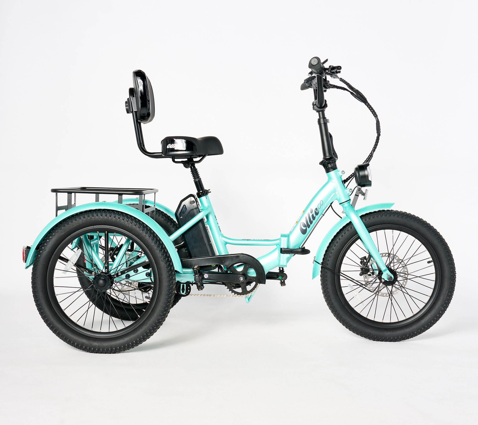 ollie Leo Electric Trike with 500W Motor & 20MPH Speed w/ Accessories ...