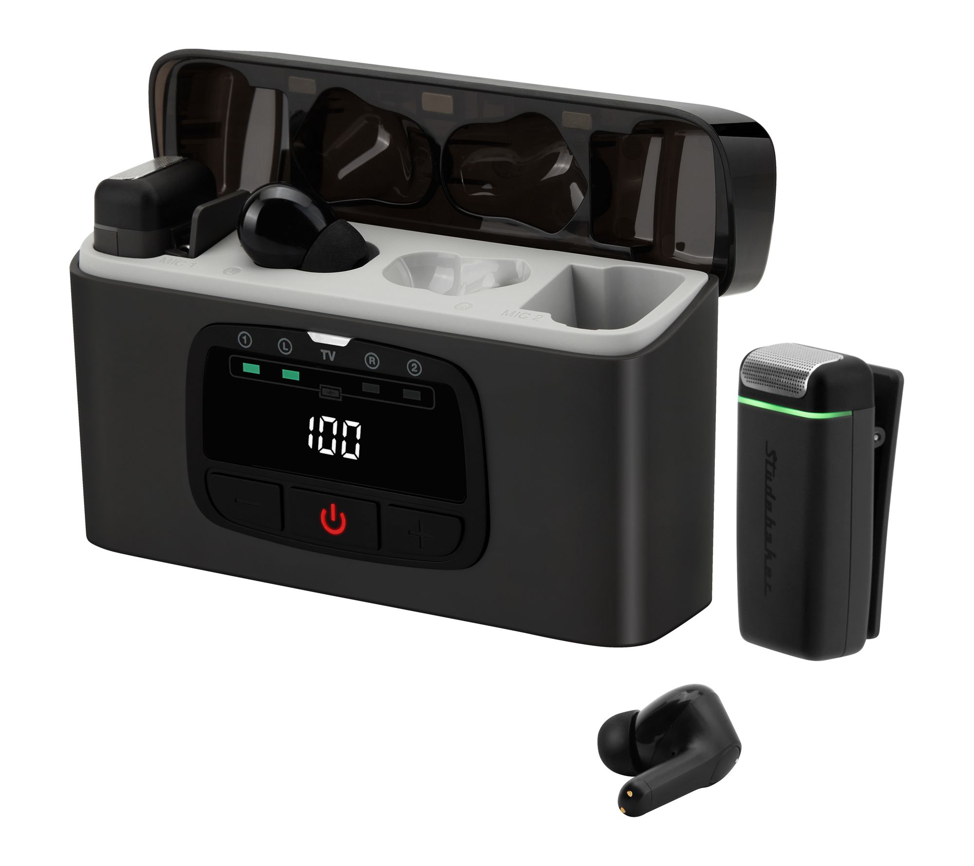 AI Smart Rechargeable Hearing System by Studebaker