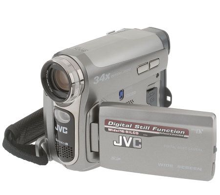 JVC GR-D328E - Caméscope - 800 KP - 25x zoom optique - Mini DV