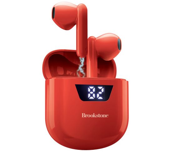 Brookstone Orange Headphones QVC