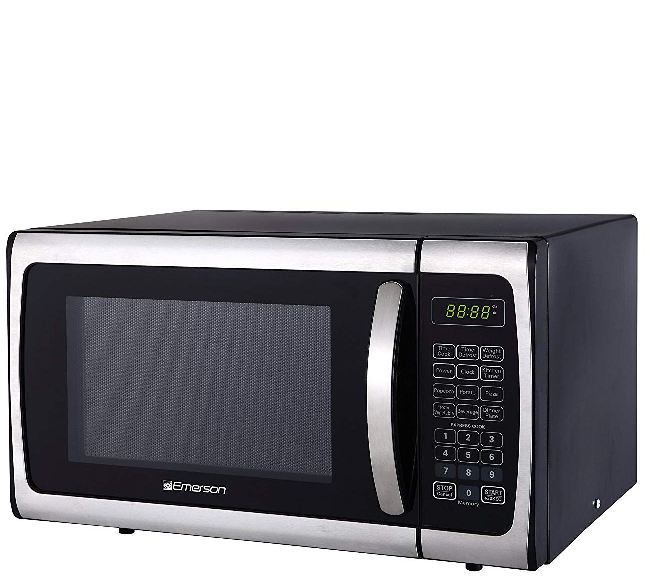 Emerson 0.9 Cubic Foot 900W Countertop Microwave