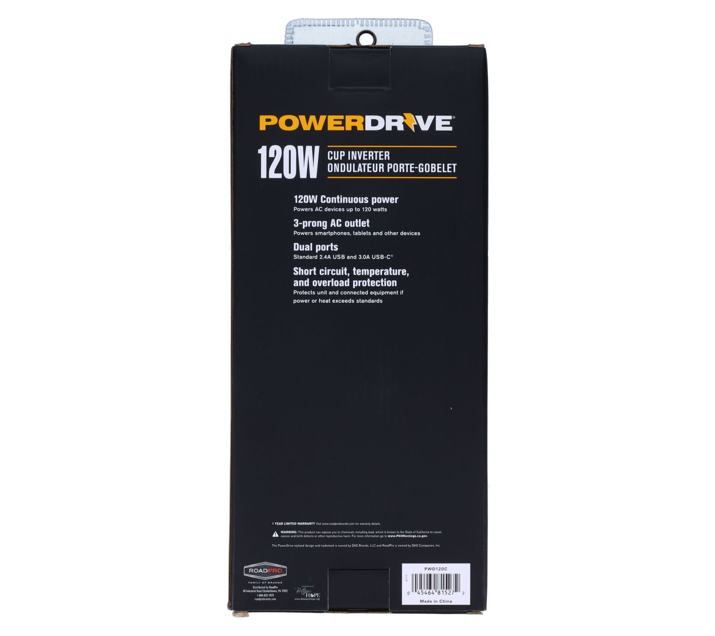 PowerDrive 120Watt Cup Inverter