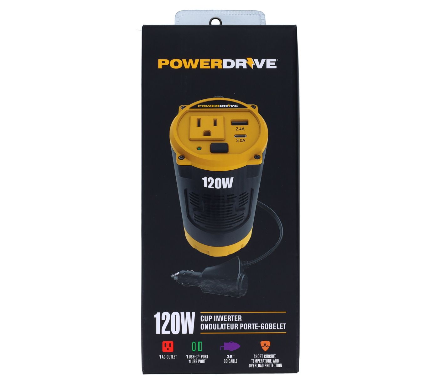 PowerDrive 120Watt Cup Inverter