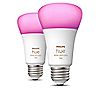 Philips Hue White Color Ambiance A19 Bulb 2-Pack