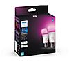 Philips Hue White Color Ambiance A19 Bulb 2-Pack, 3 of 3