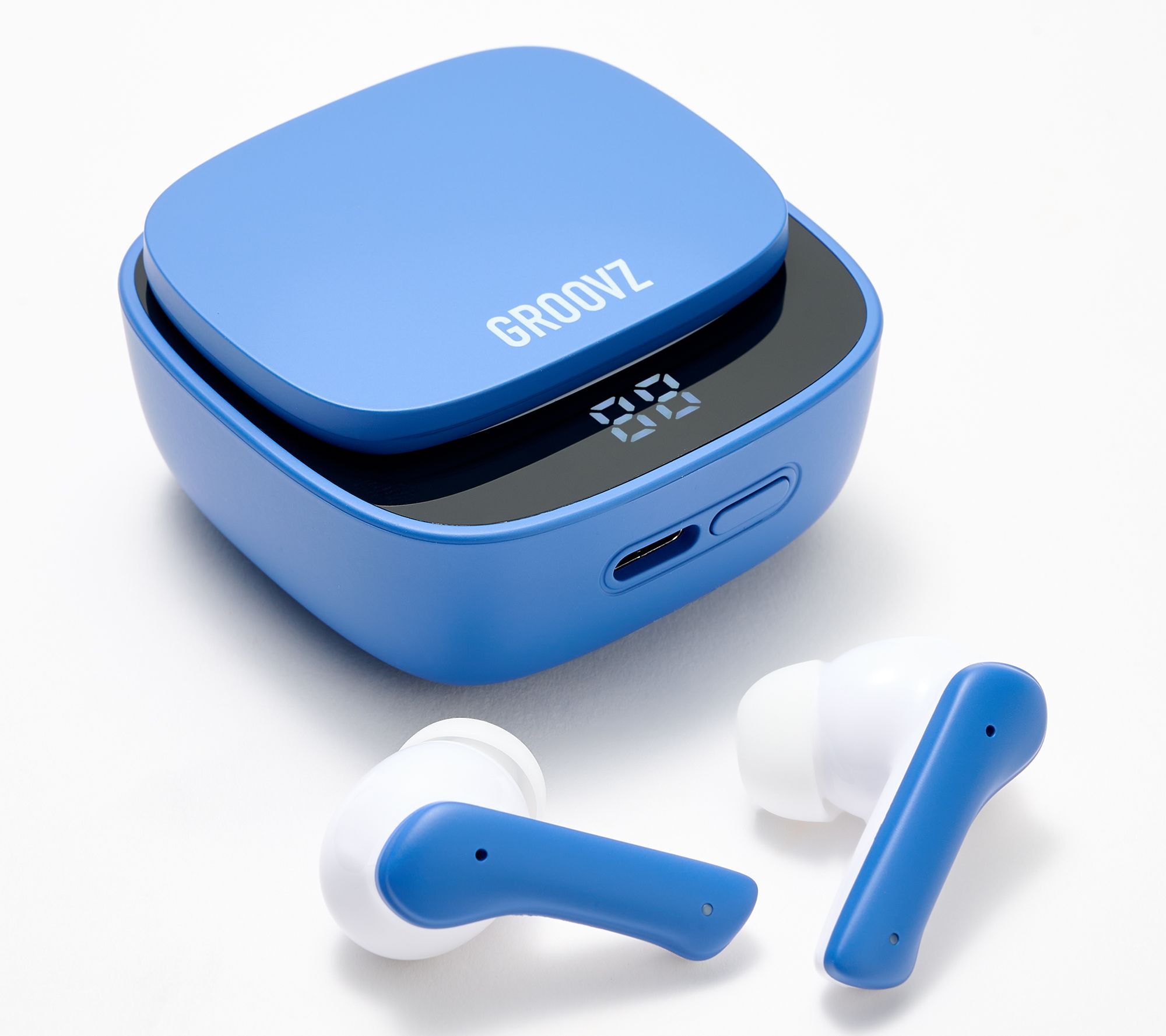 Groovz True Wireless In-Ear Earbuds with Charging Case