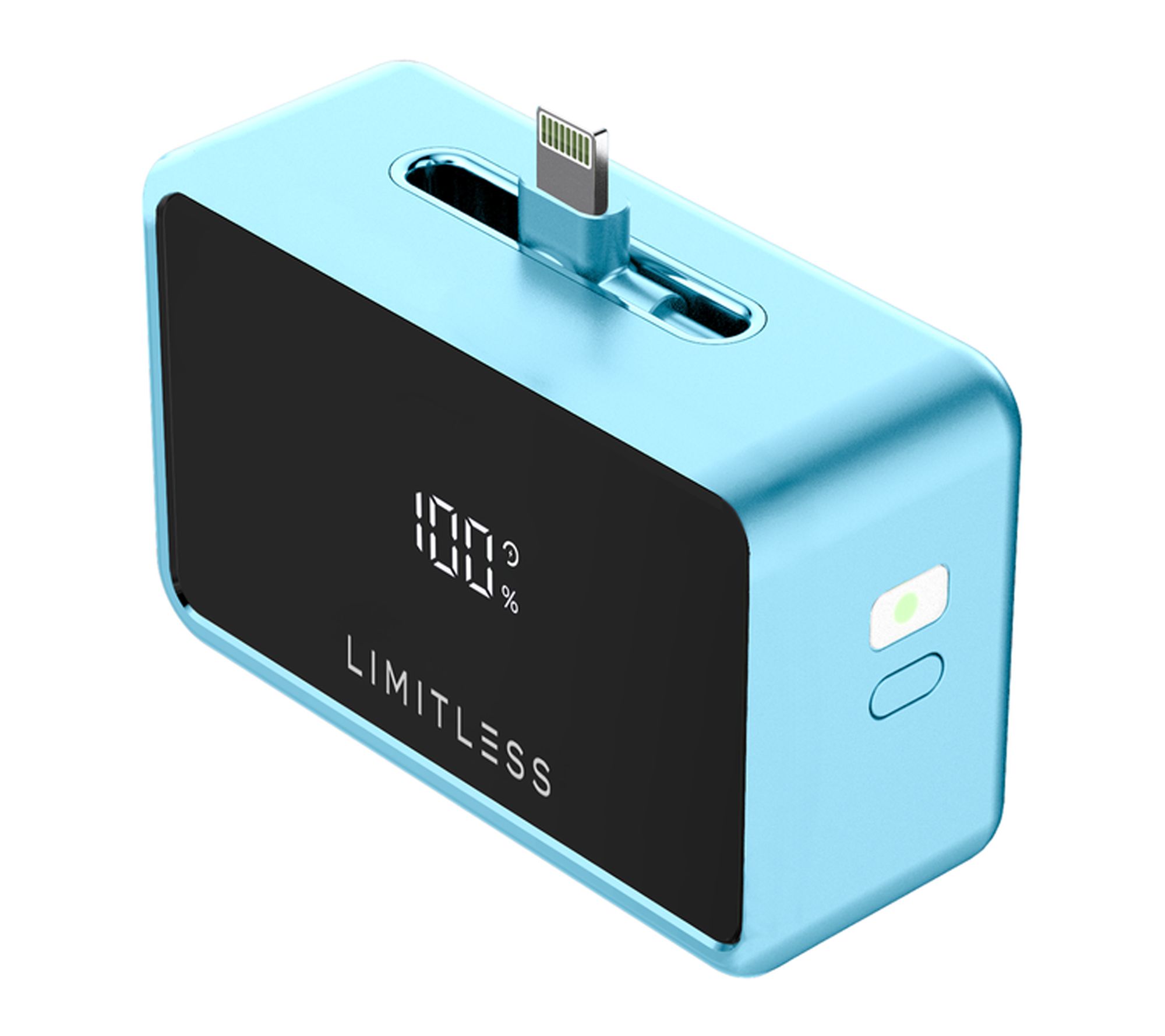  Limitless 5kmAh Mini Power Bank with 3-in-1 Rotating Adapter Tips
