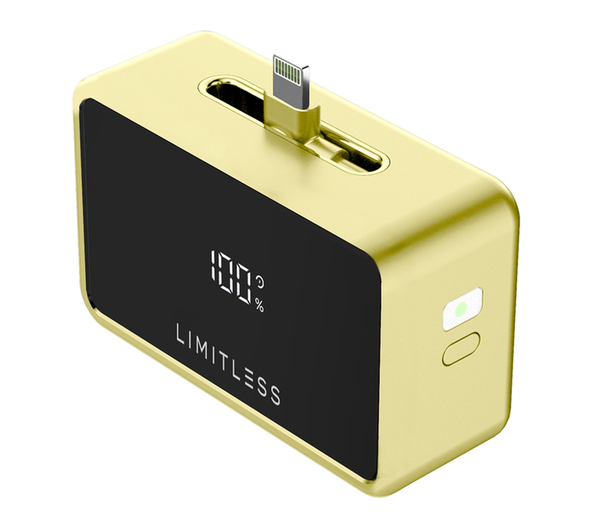 Limitless 5kmAh Mini Power Bank with 3-in-1 Rotating Adapter Tips