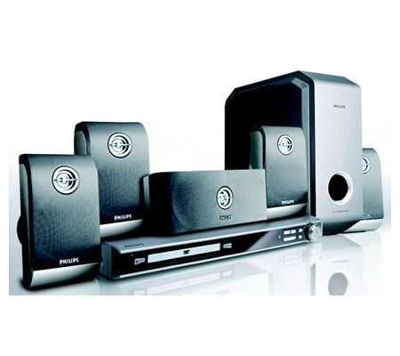 Verlating Druppelen Dominant Philips HTS3400D 700 Watt DVD Home Theater System - QVC.com