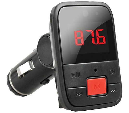 Supersonic Bluetooth FM Transmitter with LargeRed Display