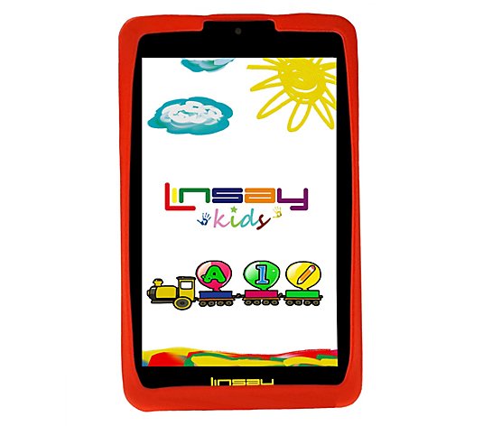 LINSAY 7 Android 13 64GB Tablet with Kids Defender Case 