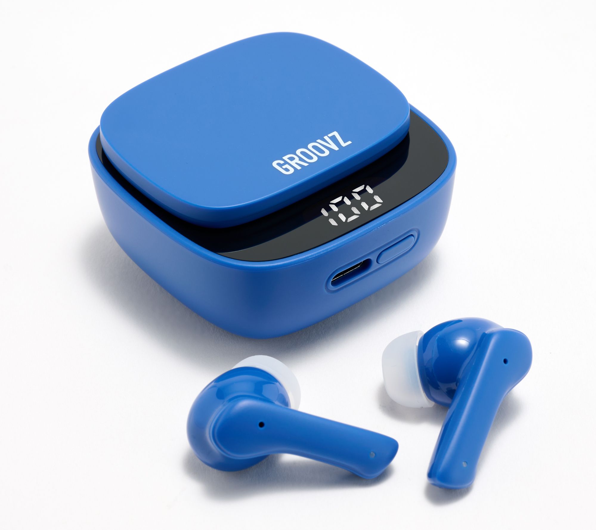 Groovz True Wireless Earbuds with Charging Case & Gift Box