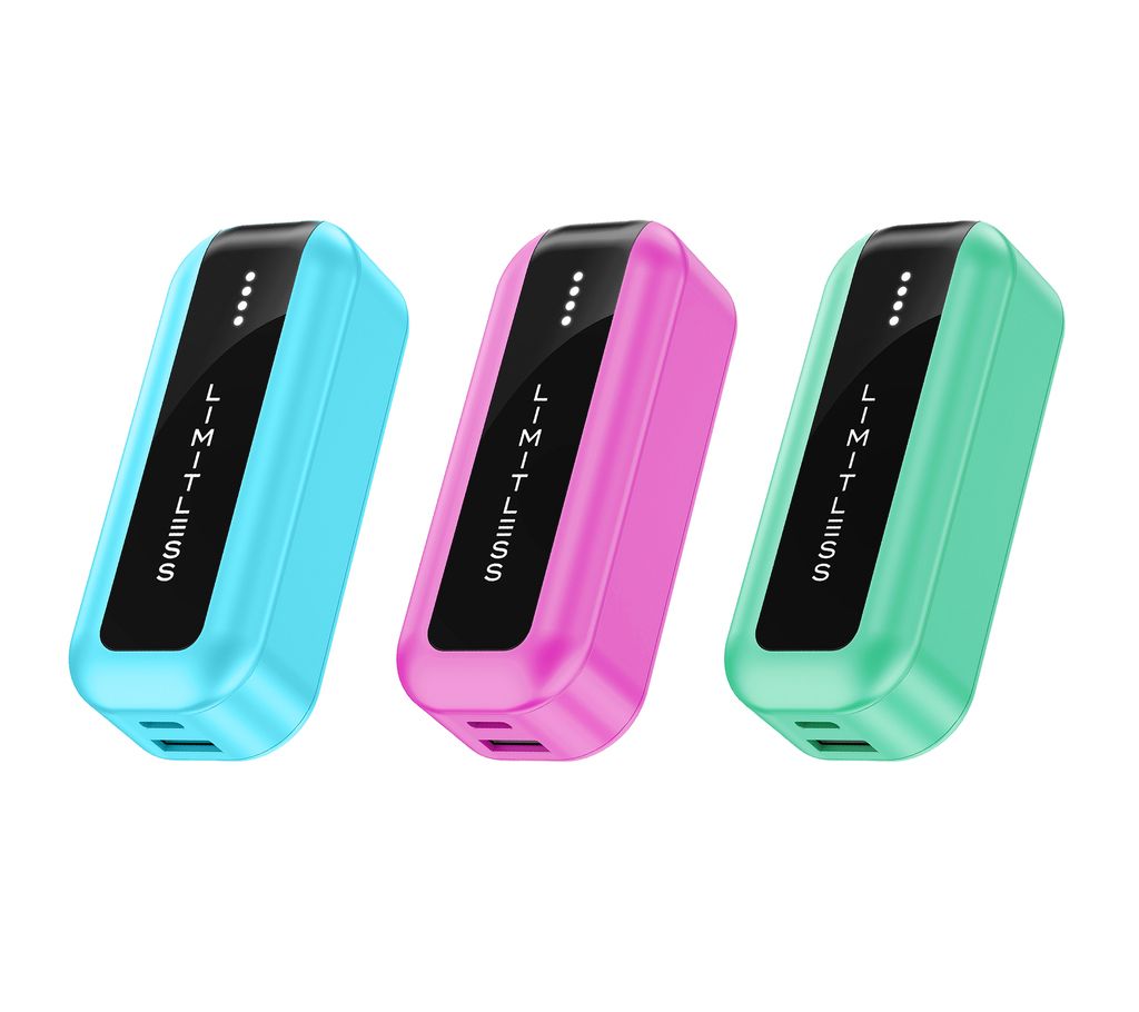 Limitless Set of 3 3,000mAh Portable Power Banks