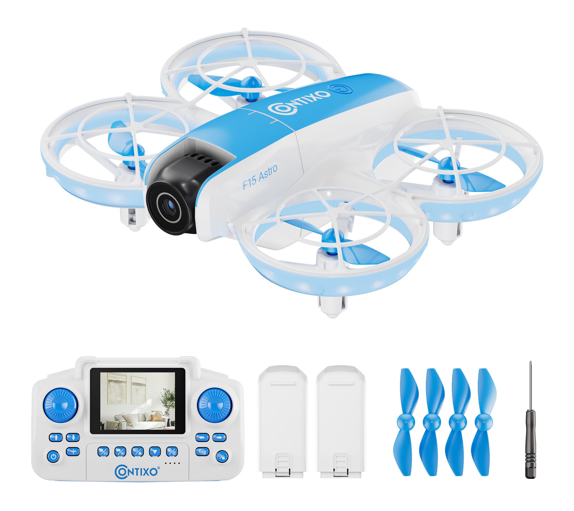 Contixo F15 Astro Mini Drone with 2.4" Screen Remote Control