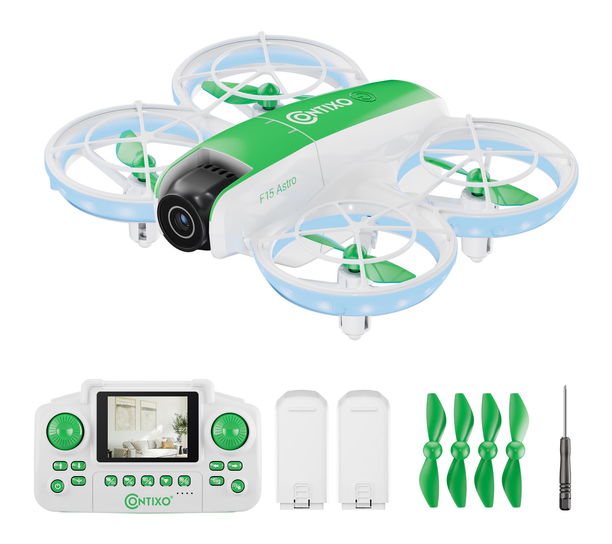 Contixo F15 Astro Mini Drone with 2.4" Screen Remote Control