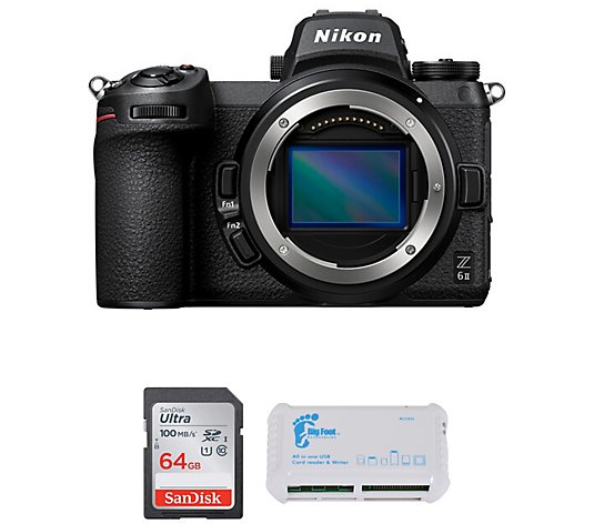 Nikon Z6ii Mirrorless Body Only Digital CameraBundle