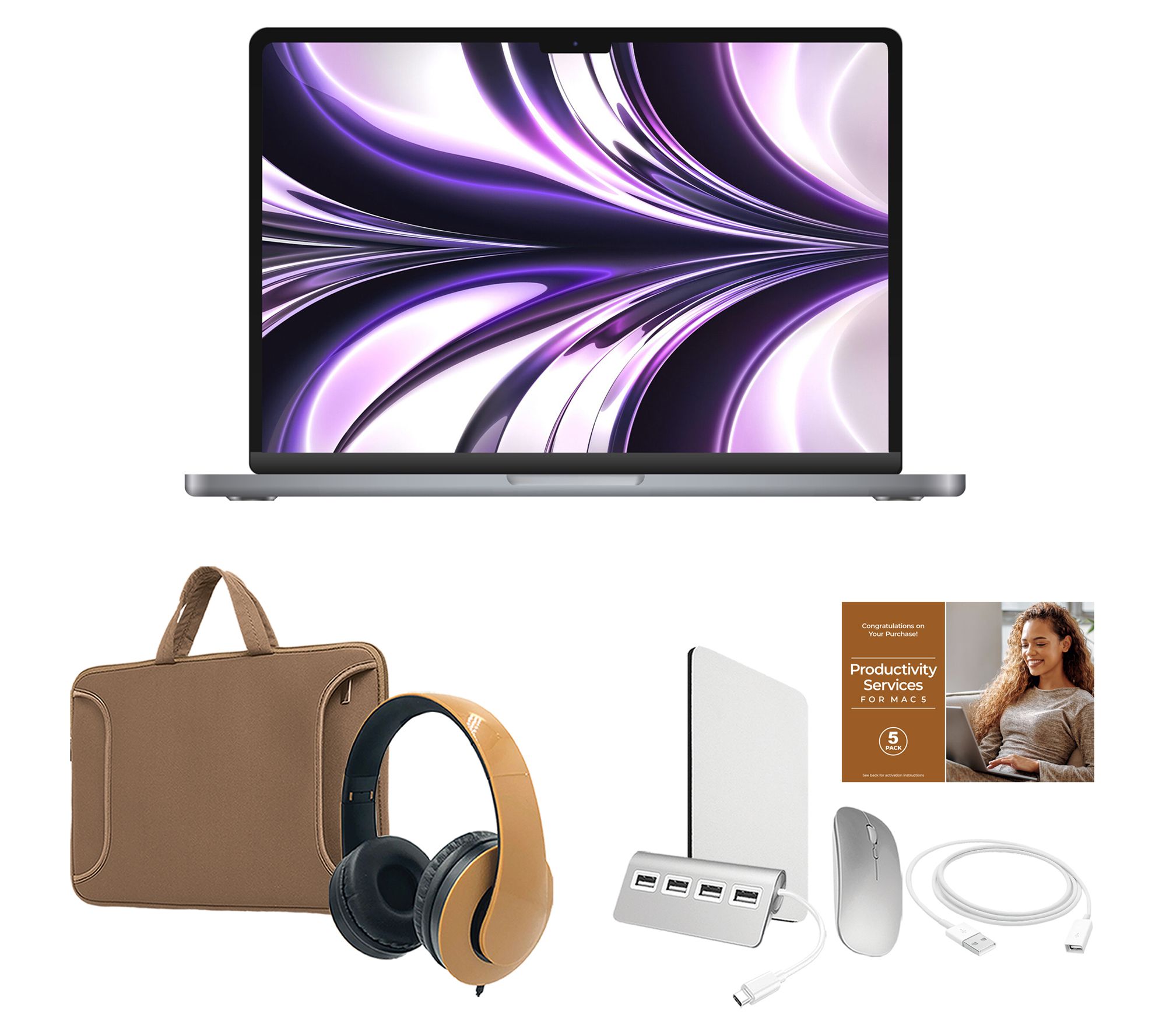 Apple MacBook Air 15" Laptop, M3 256GB SSD 8GB RAM, 8-Core CPU