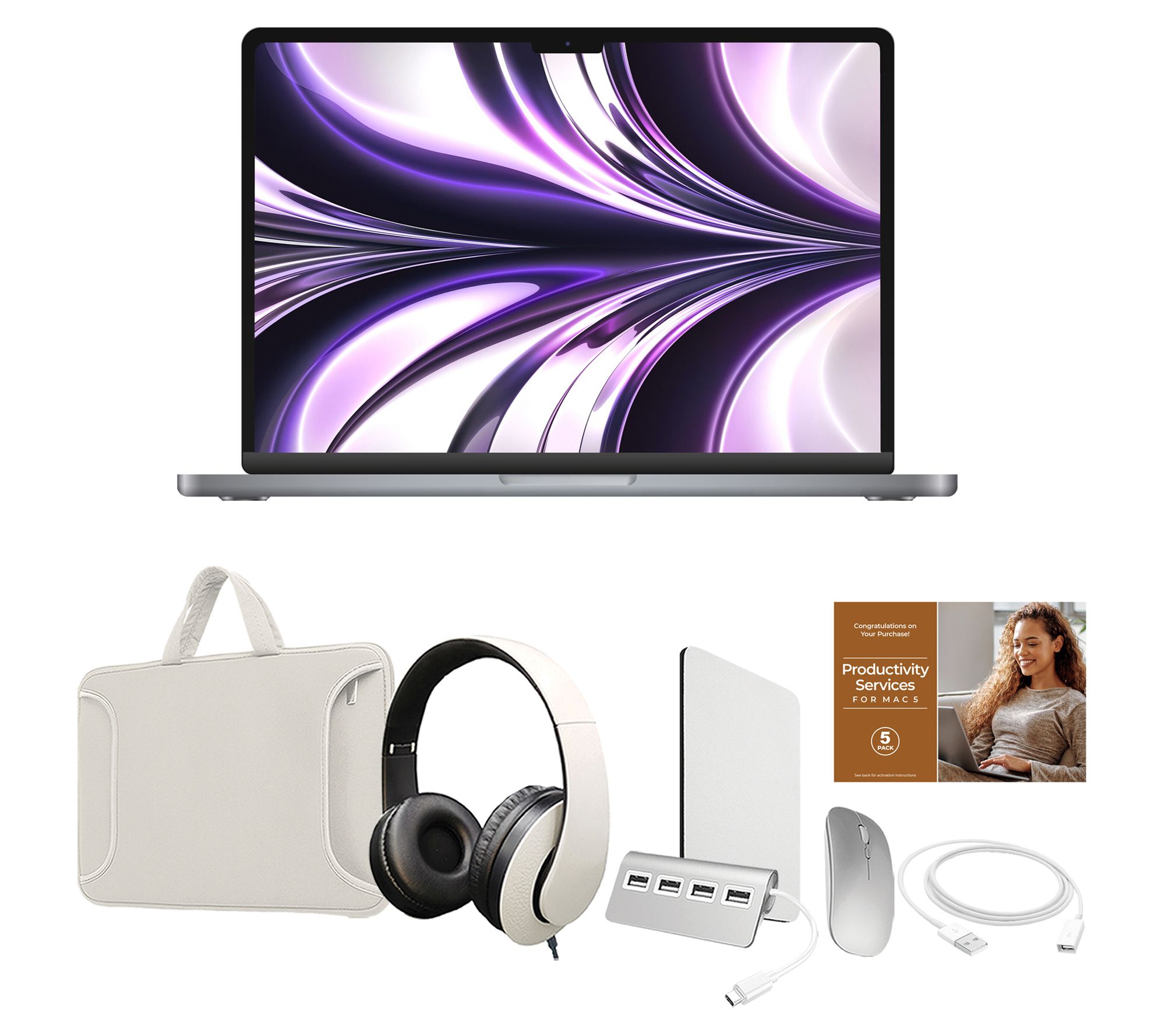 Apple MacBook Air 15" Laptop, M3 256GB SSD 8GB RAM, 8-Core CPU