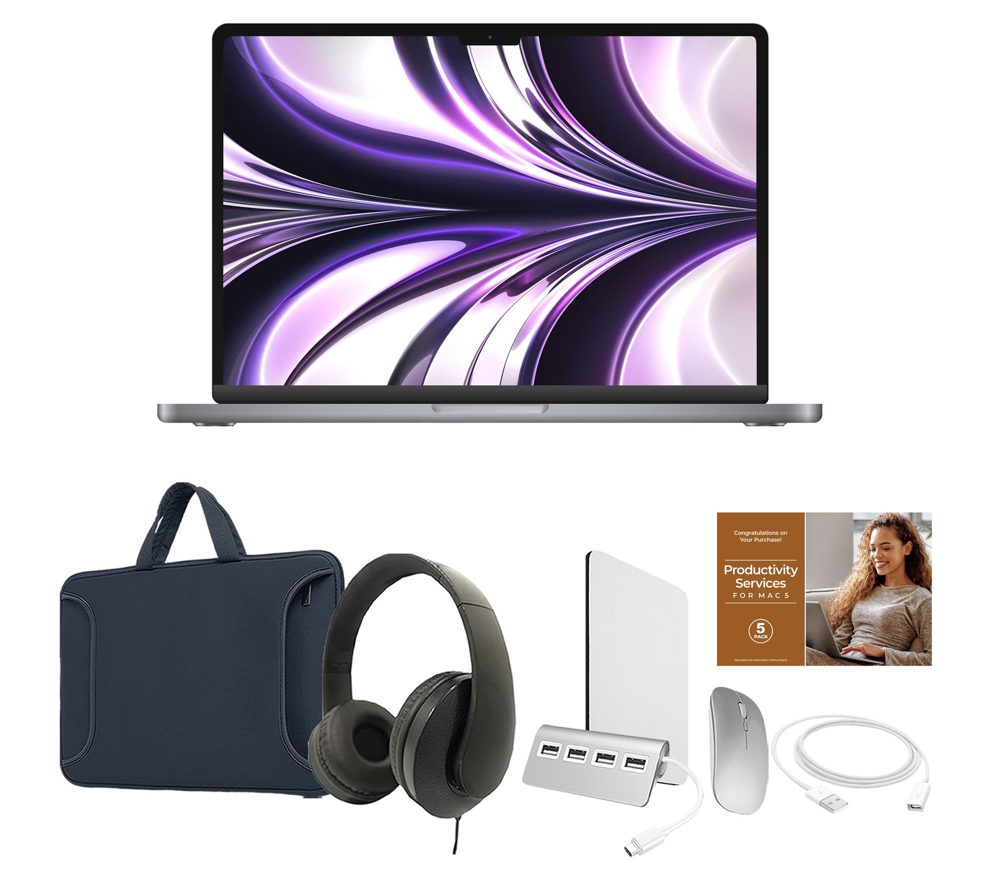 Apple MacBook Air 15" Laptop, M3 256GB SSD 8GB RAM, 8-Core CPU