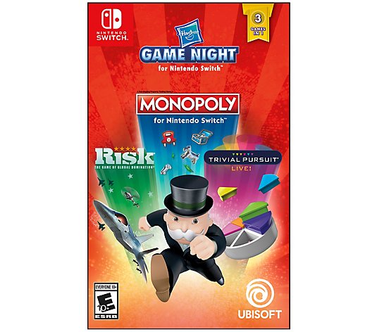Monopoly, Risk & Trival Pursuit Game forNintendo Switch