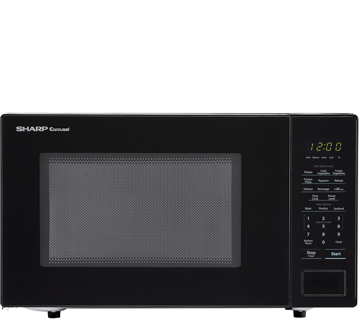 Sharp 1.5 cu.ft. 900W Carousel Countertop Microwave Oven - SMC1585BS