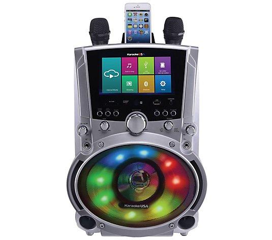Karaoke USA WK760 Bluetooth All-in-One KaraokeSystem