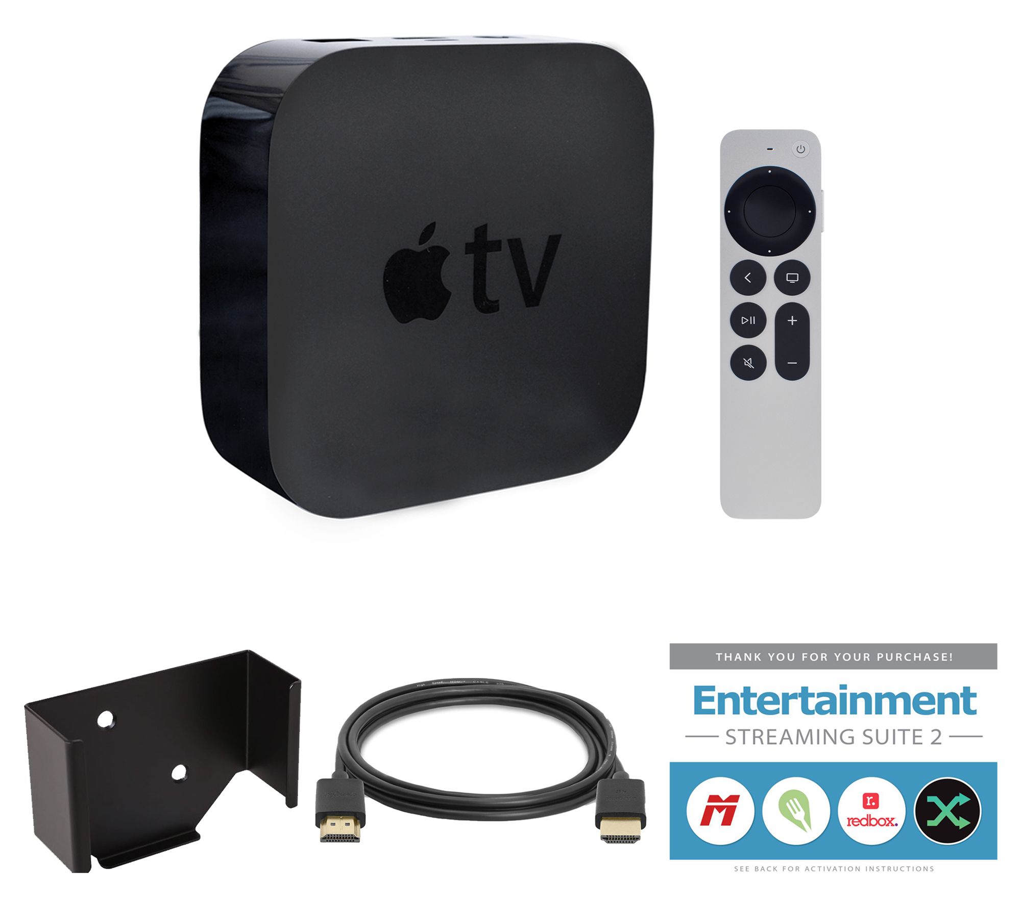 Apple TV Gen withAccessories 3rd Ethernet WiFi + 4K 128GB