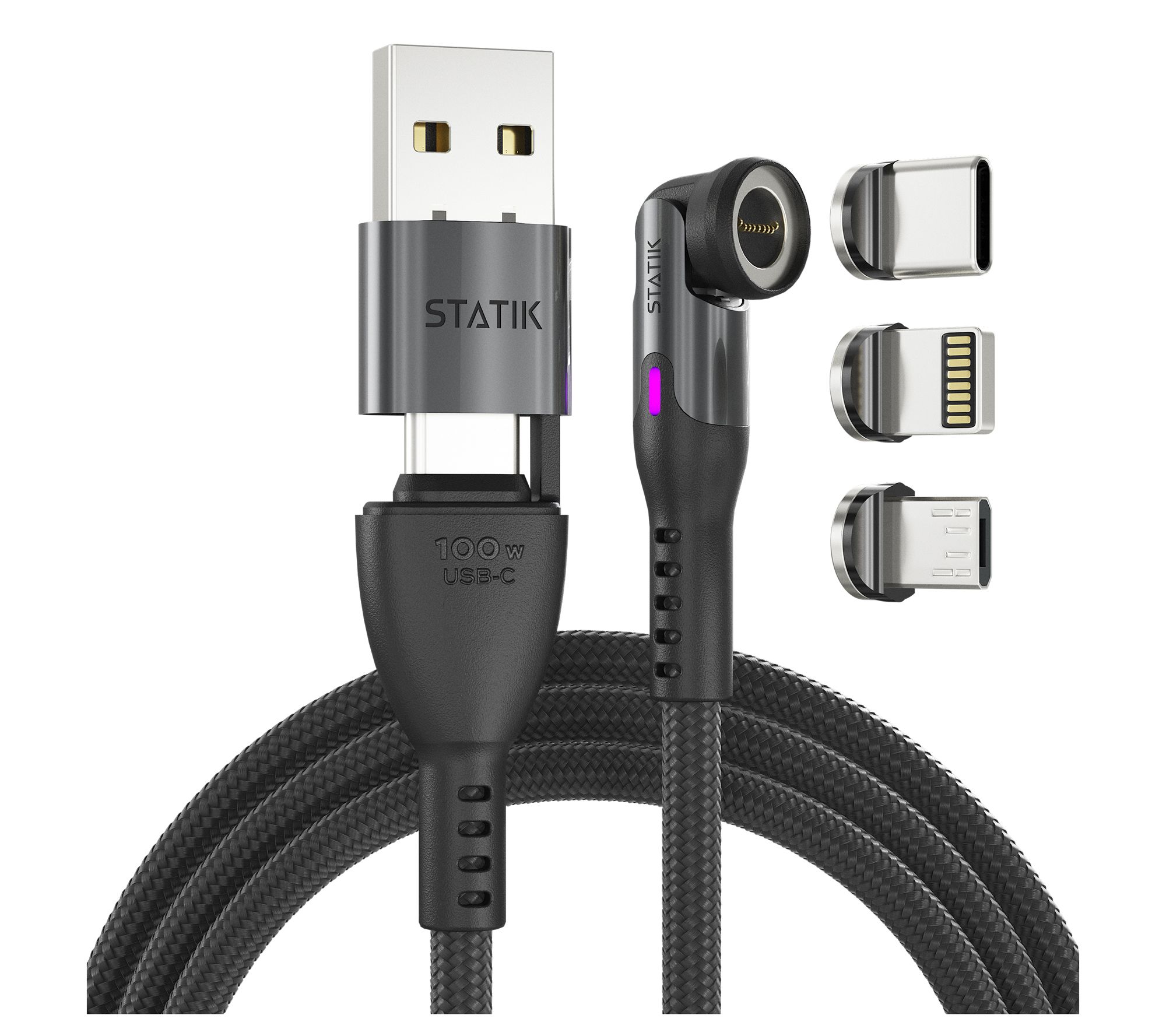 Statik 360 Pro USB-C 1m Cable
