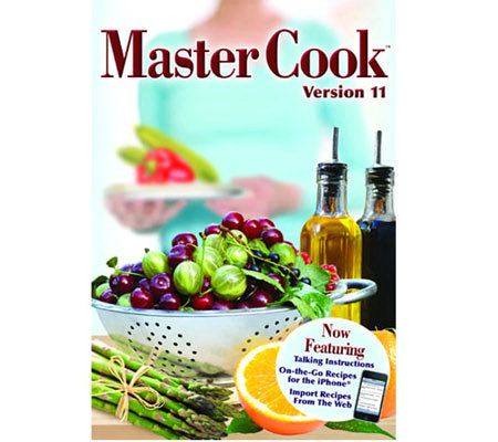 MasterCook 11.0 - Windows - QVC.com