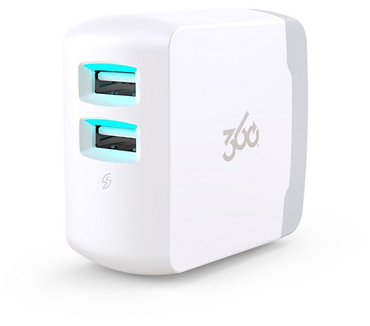 Vivid 4.8 Wall Charger w/ 4.8A 2-Port USB