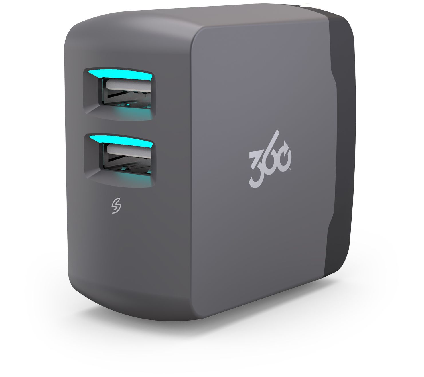 Vivid 4.8 Wall Charger w/ 4.8A 2-Port USB