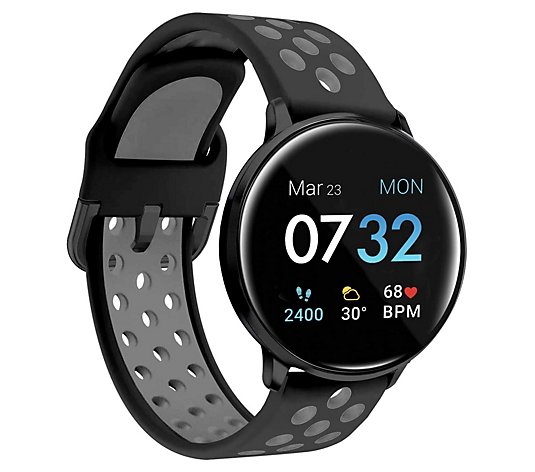iTouch Sport 3 Fitness Smartwatch w/PerforatedStrap