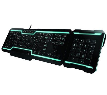 Razer Tron Keyboard - Black - QVC.com