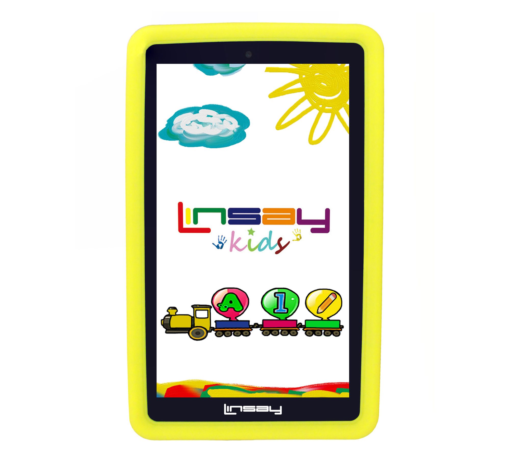LINSAY 10.1 IPS 2GB RAM, 64GB Storage Android 13 Tablet Bundle