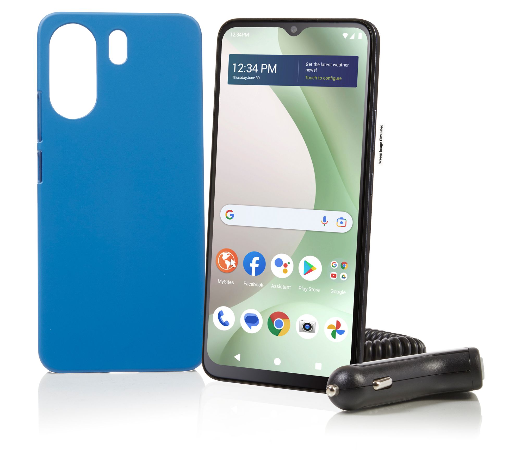 Tracfone BLU View 5 with 1500 Talk/Text/Data